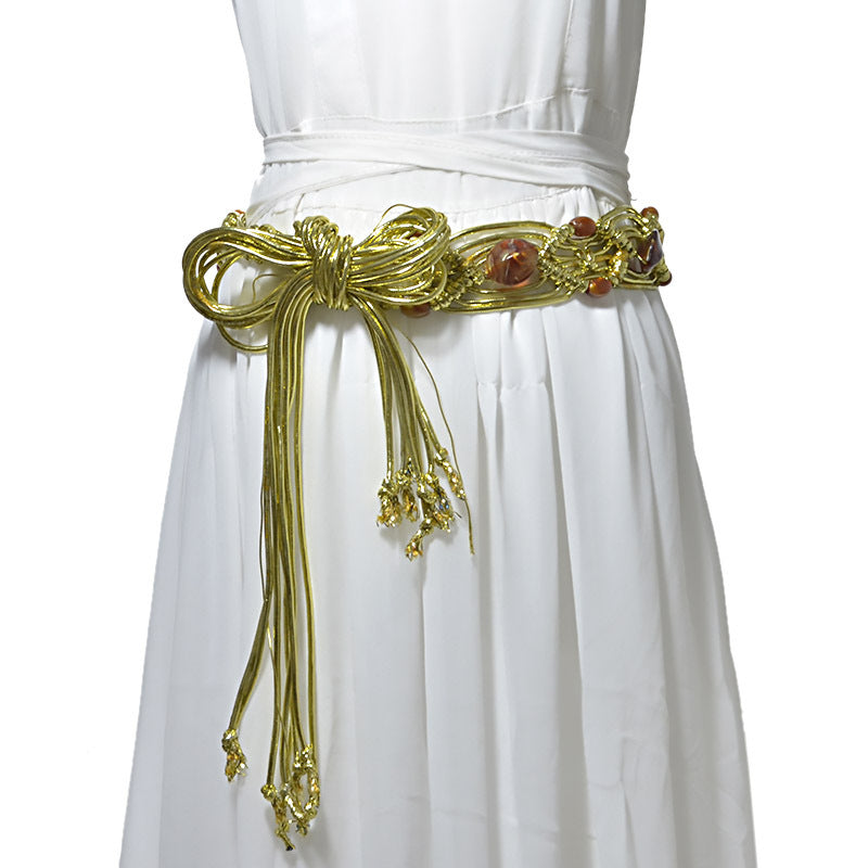 Ethnic style ladies woven belt