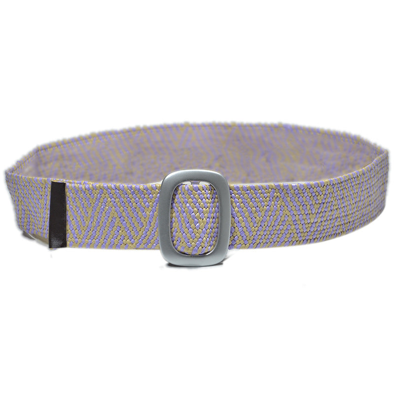 Smooth Buckle Stretch Women's Belt