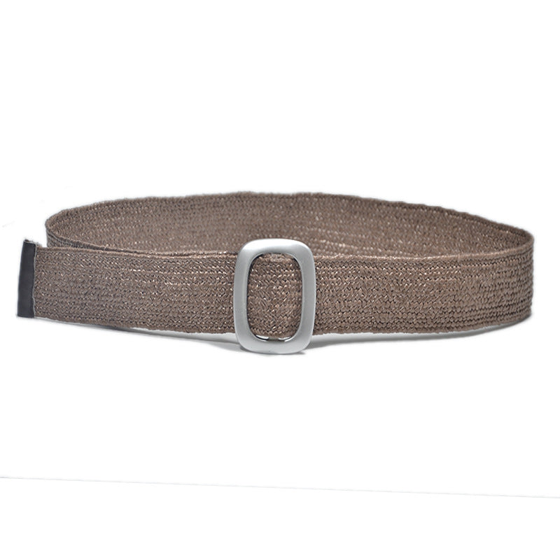 Smooth Buckle Stretch Women's Belt
