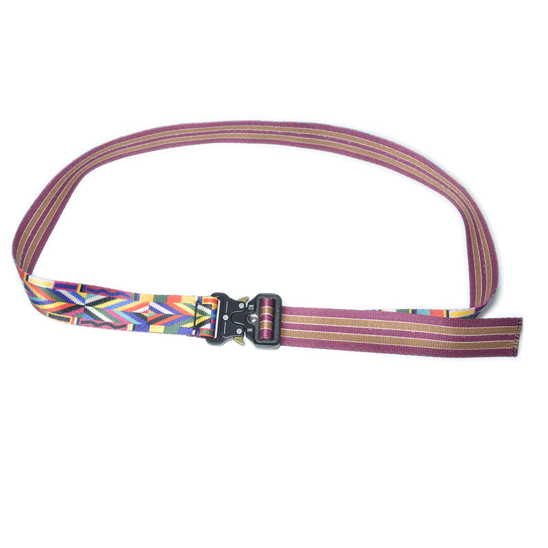 Silk cloth with buckle decoration