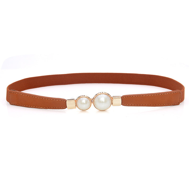 fashion Elastic elastic narrow waist seal