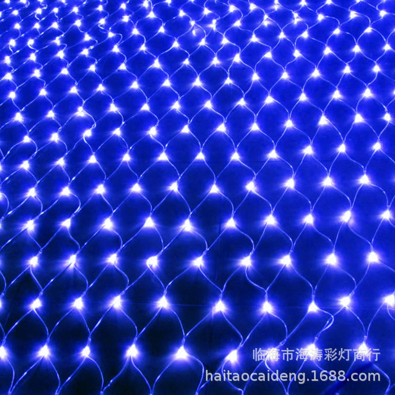 Luz de red solar Luz LED de color Luz intermitente Malla