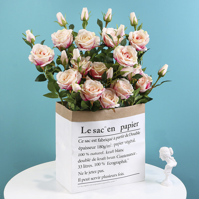Simulation two roses