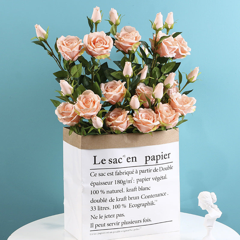 Simulation two roses
