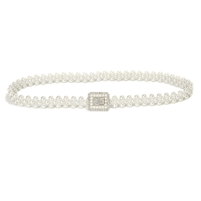 Pearl waist chain