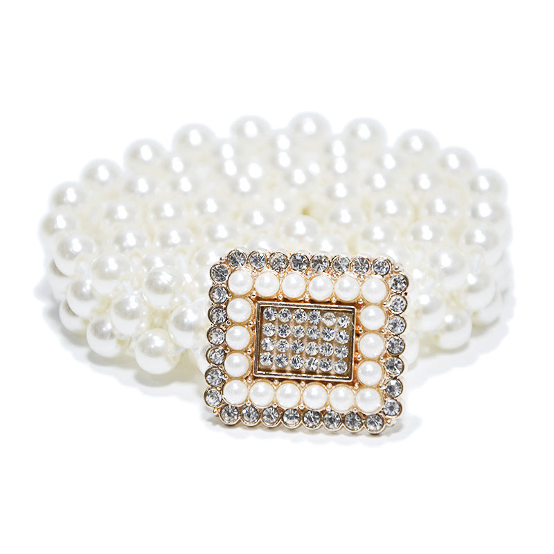Pearl waist chain