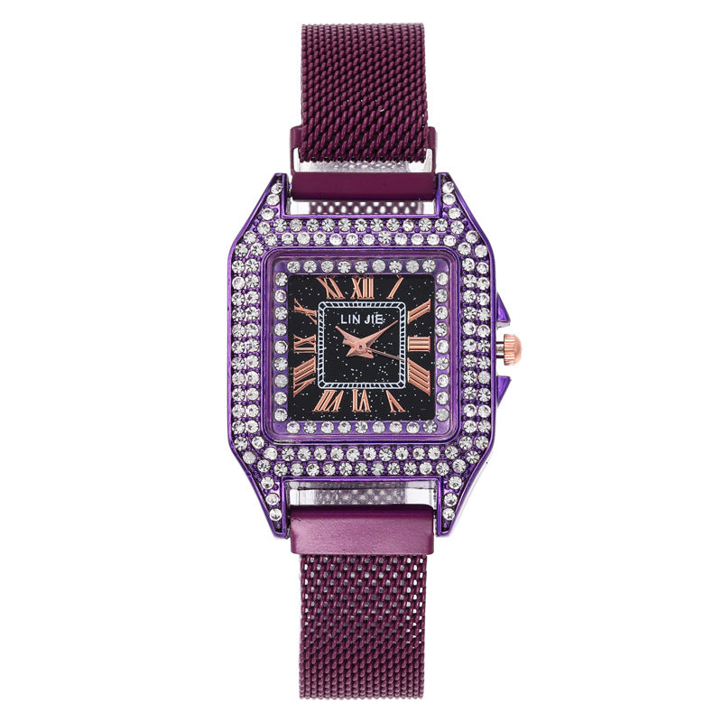 Starry sky watch woman