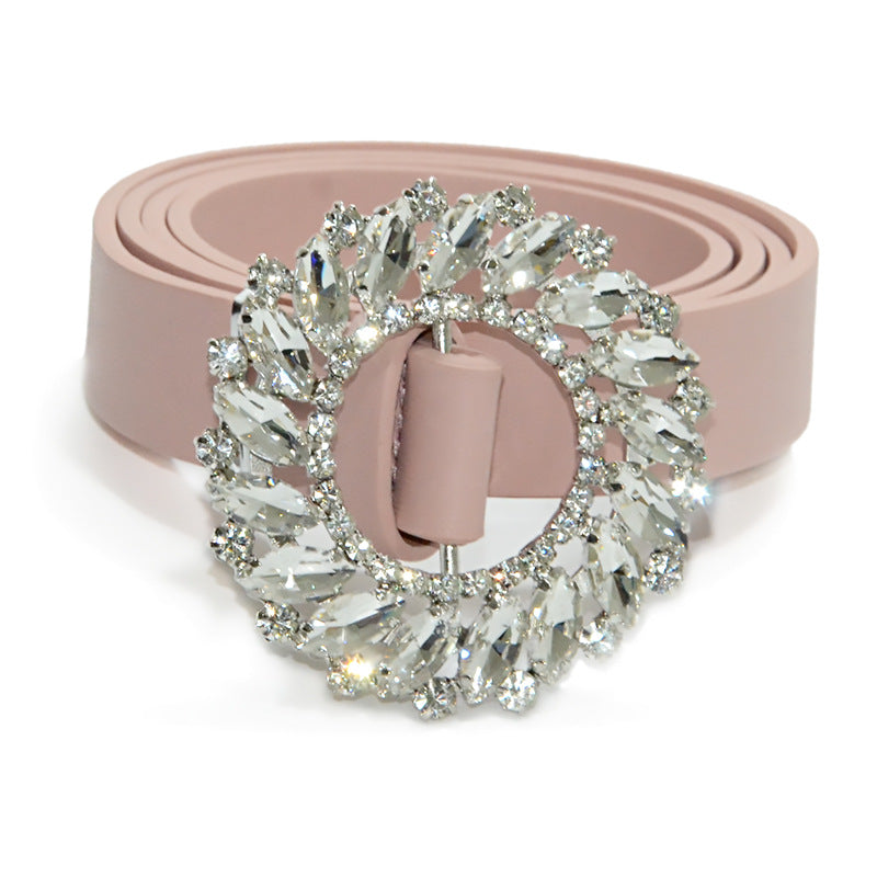 Rhinestone Crystal Ladies Belt