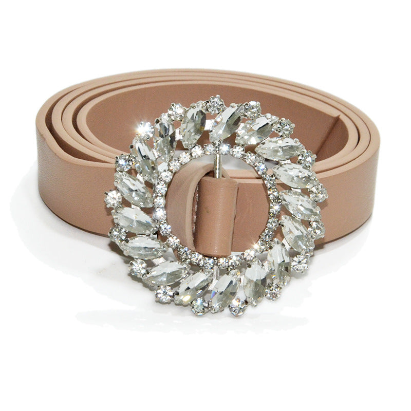 Rhinestone Crystal Ladies Belt