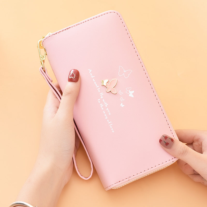 Wallet Female long mobile phone bag