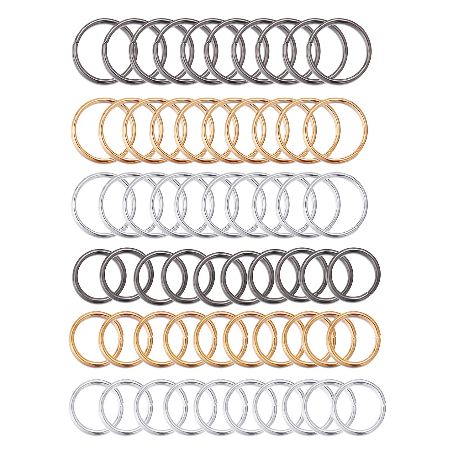 60-Piece Nose Ring Set