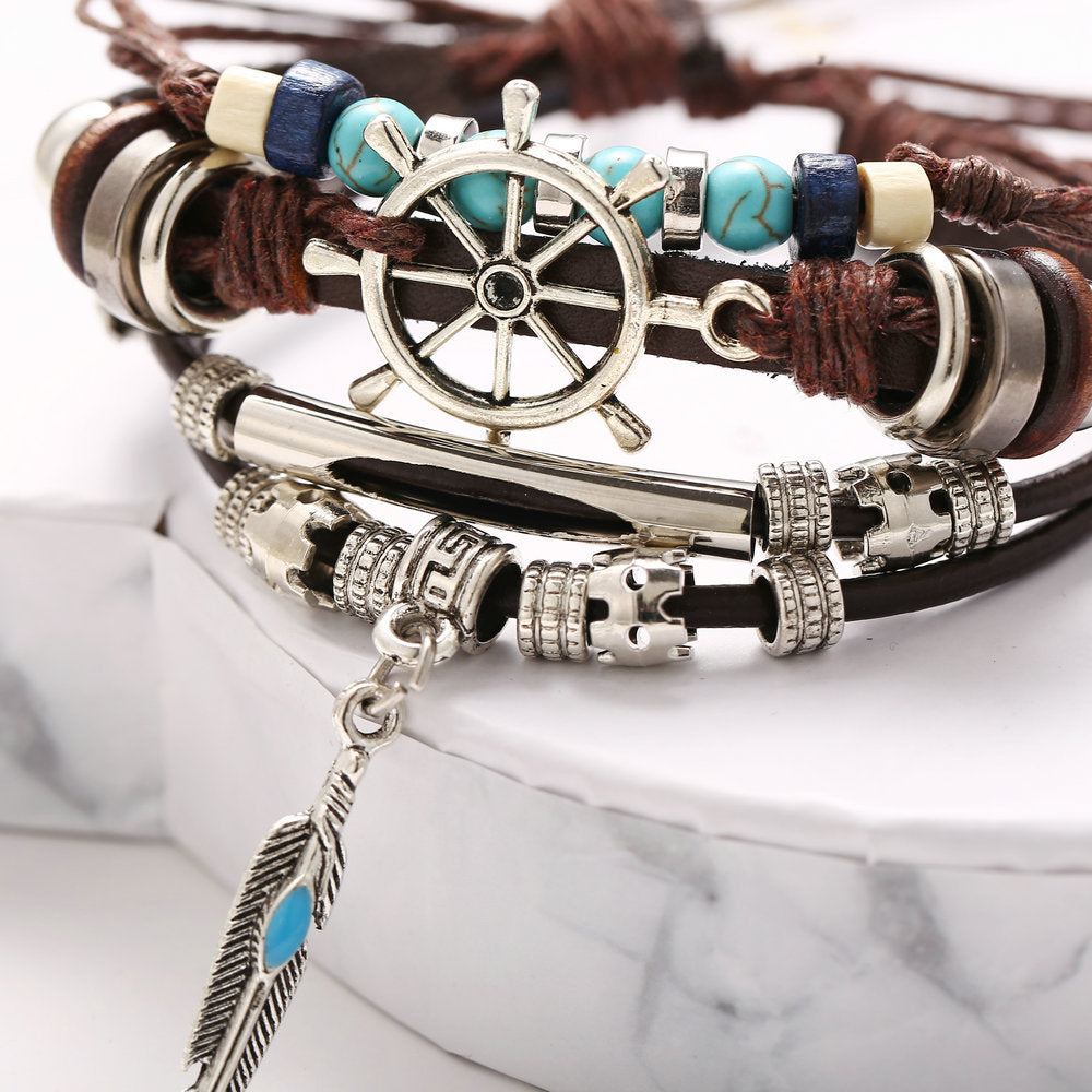 Vintage Black Men's Bracelet