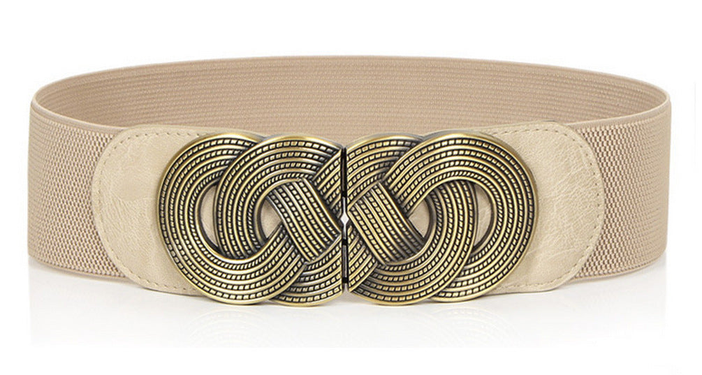 European and American retro wide waist seal