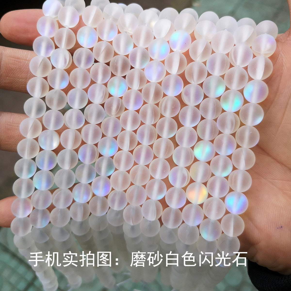 Material decorativo para hacer tú mismo con cuentas sueltas de piedras brillantes