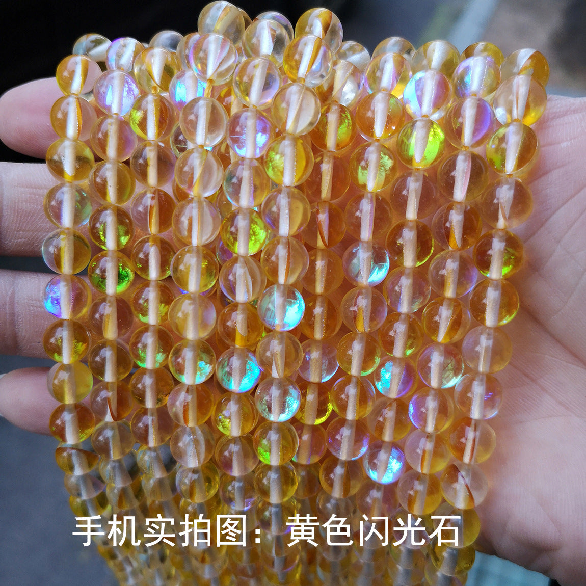 Material decorativo para hacer tú mismo con cuentas sueltas de piedras brillantes