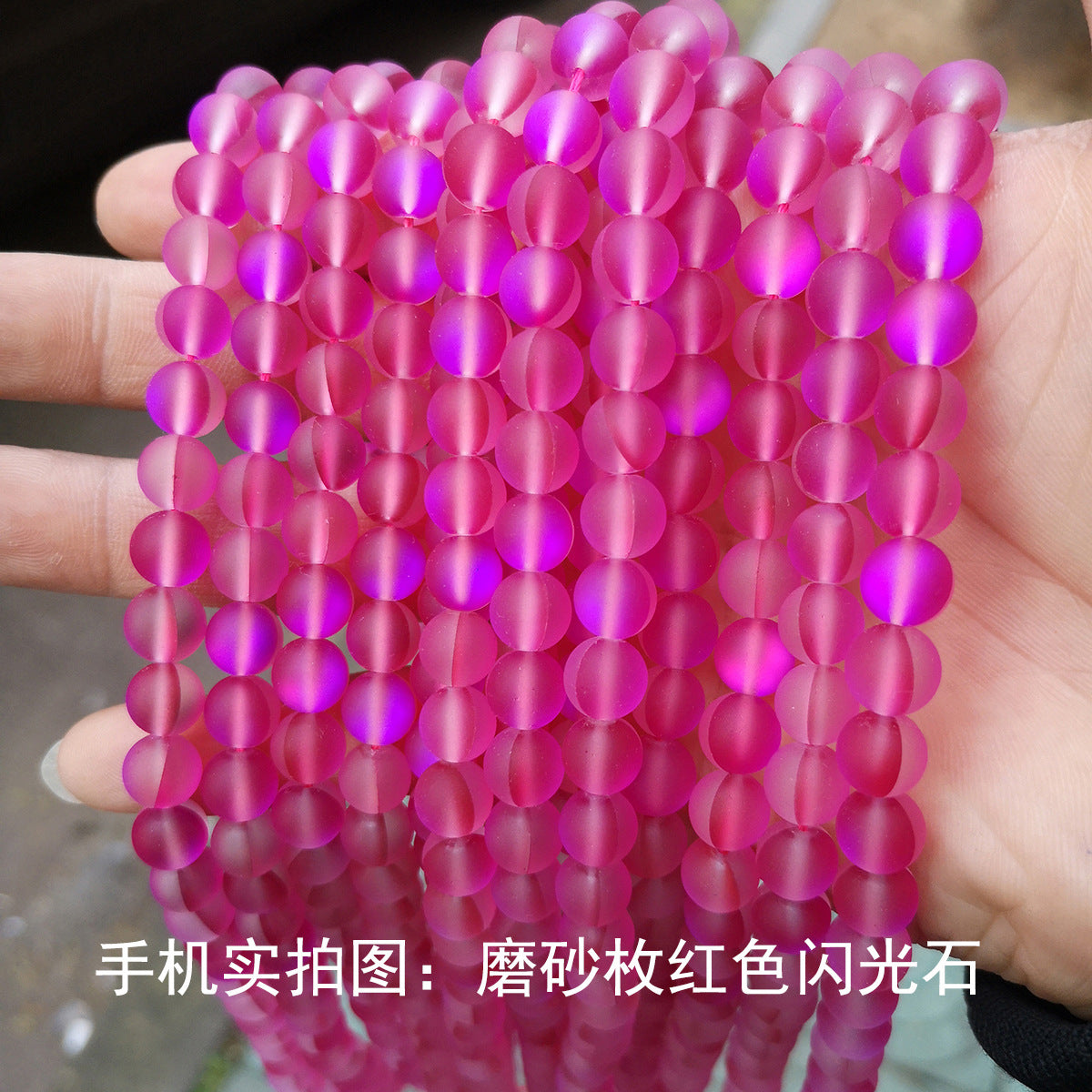 Material decorativo para hacer tú mismo con cuentas sueltas de piedras brillantes