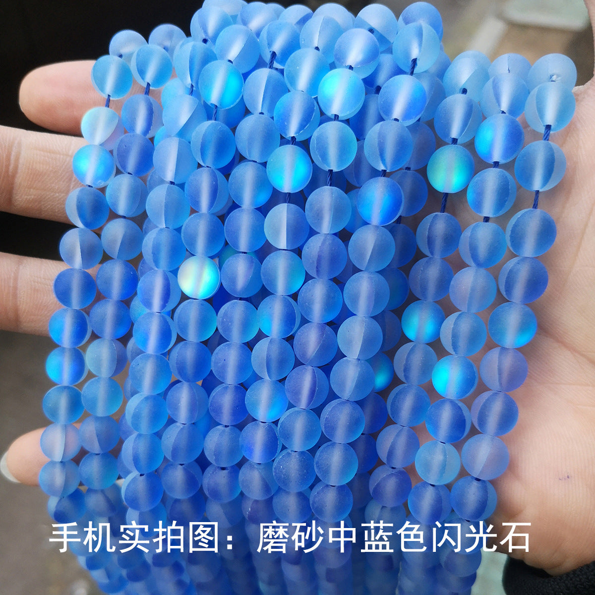 Material decorativo para hacer tú mismo con cuentas sueltas de piedras brillantes