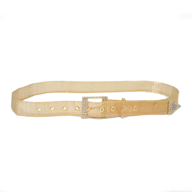 Rhinestone inlaid belt spot wholesale