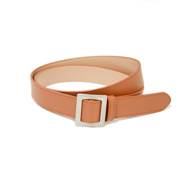 Faux leather belt stylish and simple