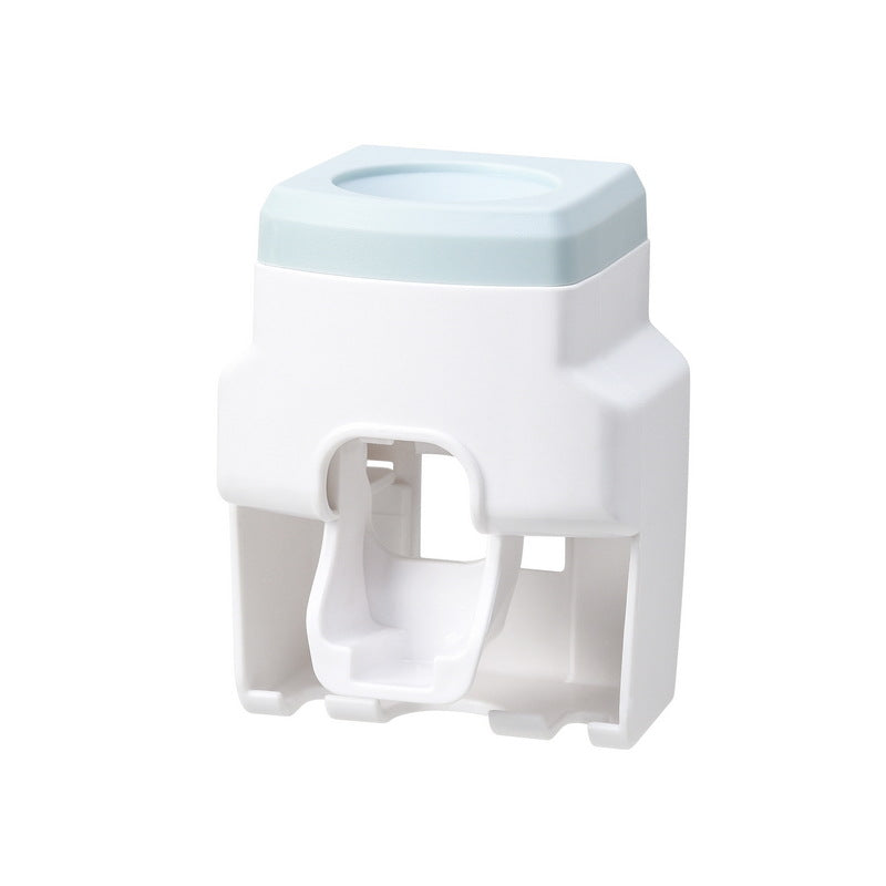 Dispensador de pasta de dientes Soporte para cepillos de dientes montado en la pared