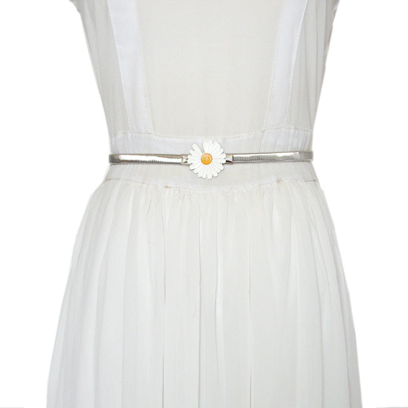 Elastic Metal Waist Chain Ladies