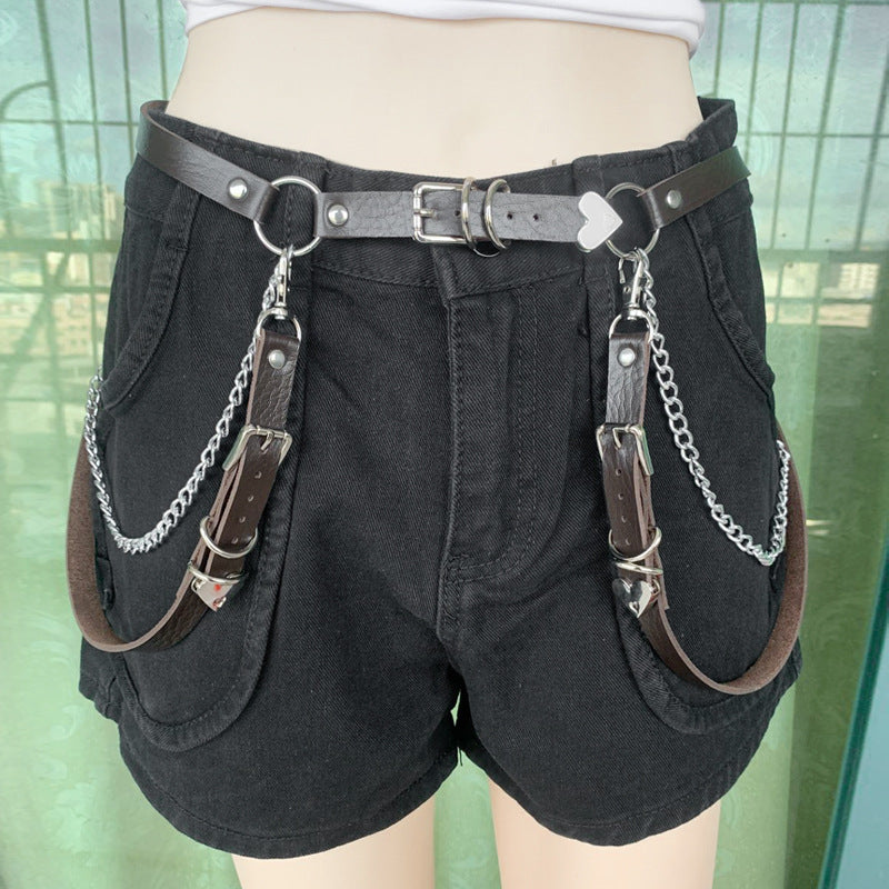 Punk Denim Belt Seal