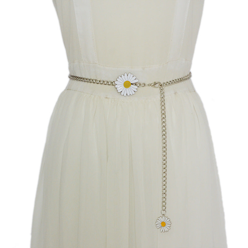 Small daisy chain waist chain