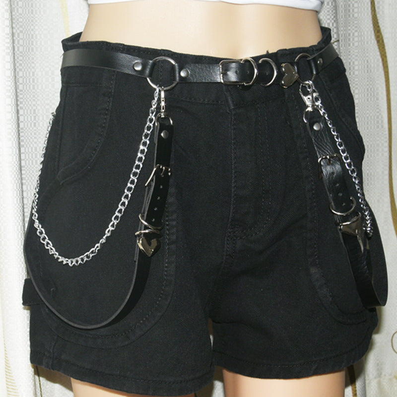 Punk Denim Belt Seal