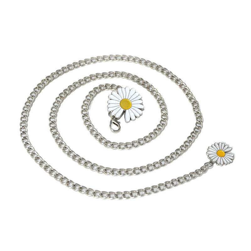 Small daisy chain waist chain