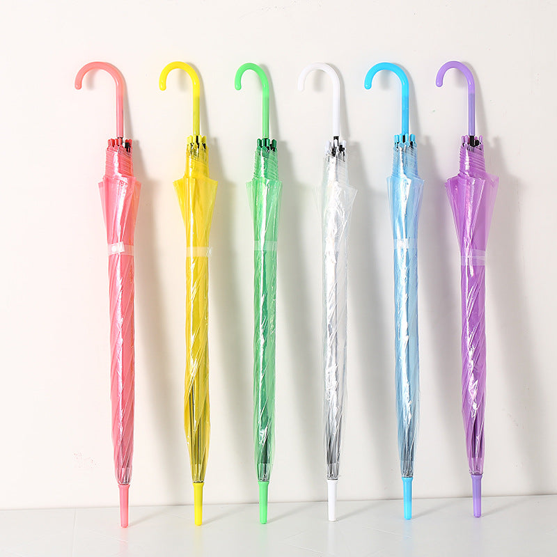 Transparent Double-Person Umbrella 8 Ribs Automatic