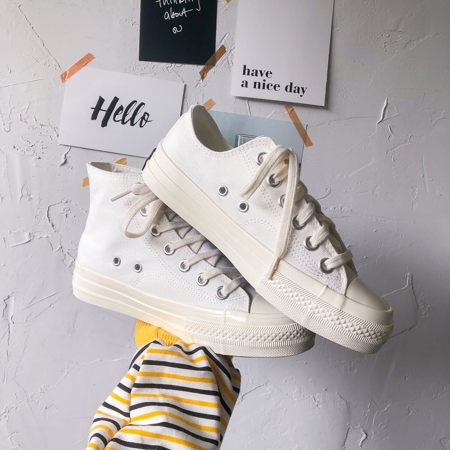 Zapatos de lona blancos de verano para mujer, transpirables y de moda.