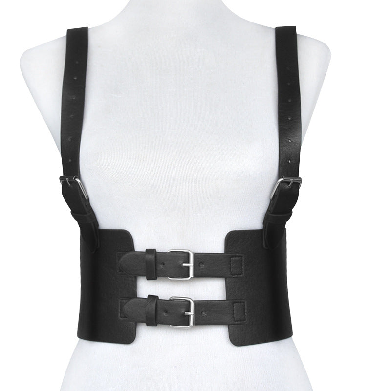 Personalized retro sweet strap waist seal