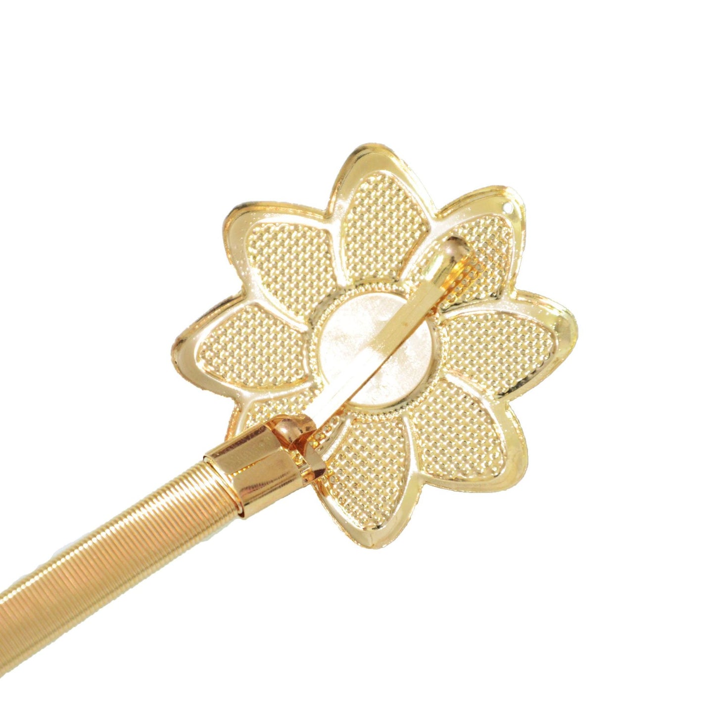 Pearl Flower Metal Waist Chain