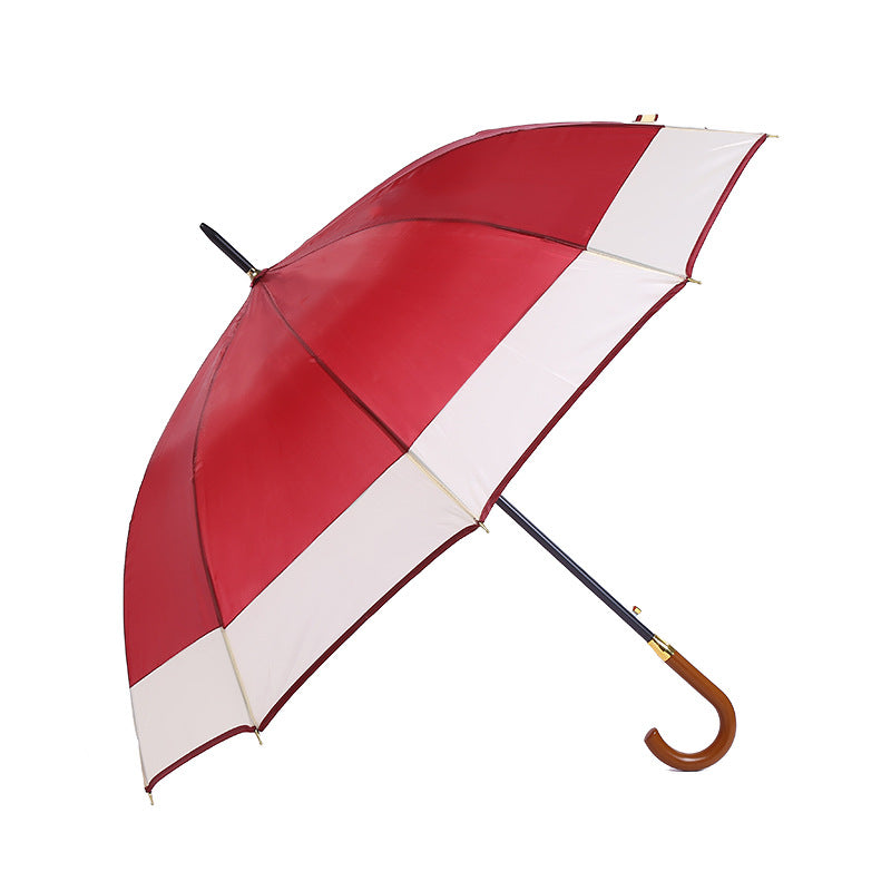 Oversized Double-Person Long Handle Umbrella 10 Ribs Business
