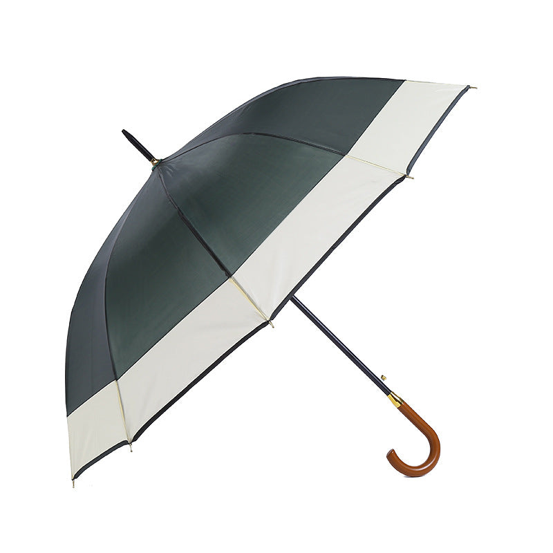 Oversized Double-Person Long Handle Umbrella 10 Ribs Business