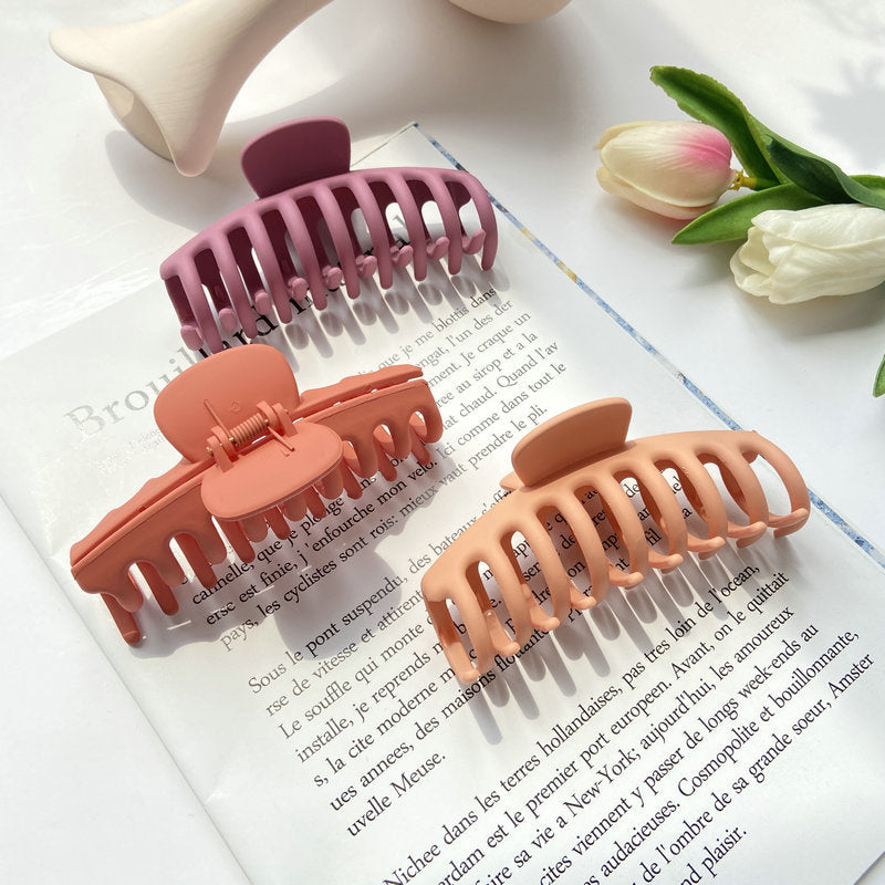 Sweet frosted colored clip