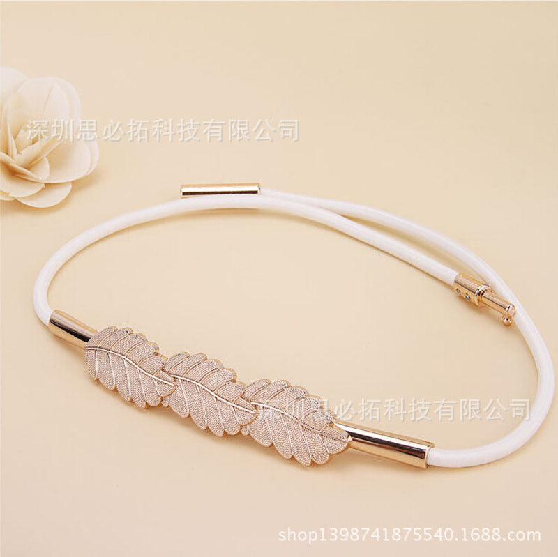 Simple and stylish thin belt