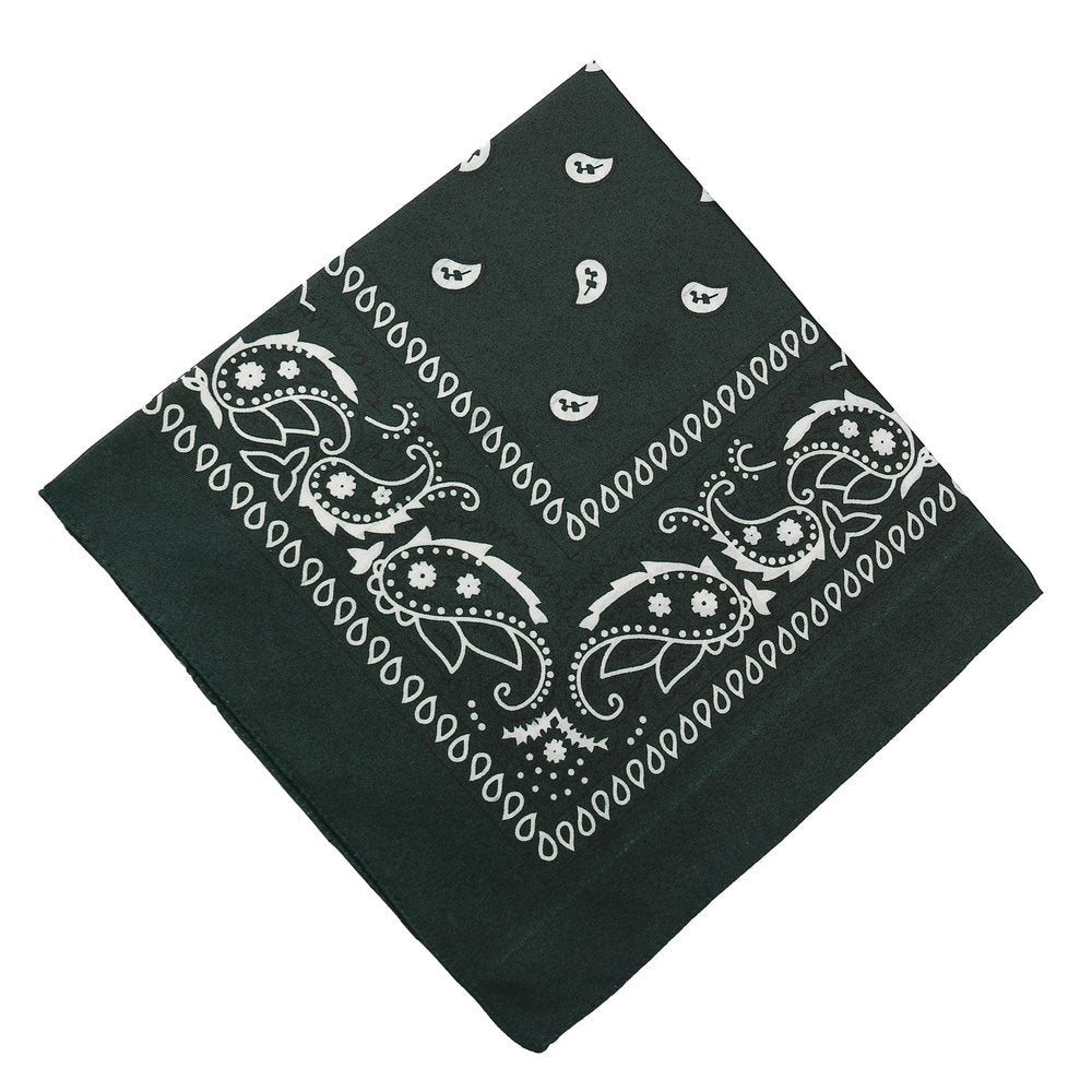 Pañuelo mágico para la cabeza con forma de bandana cuadrada con flores