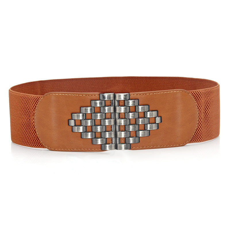 Black elastic waist seal