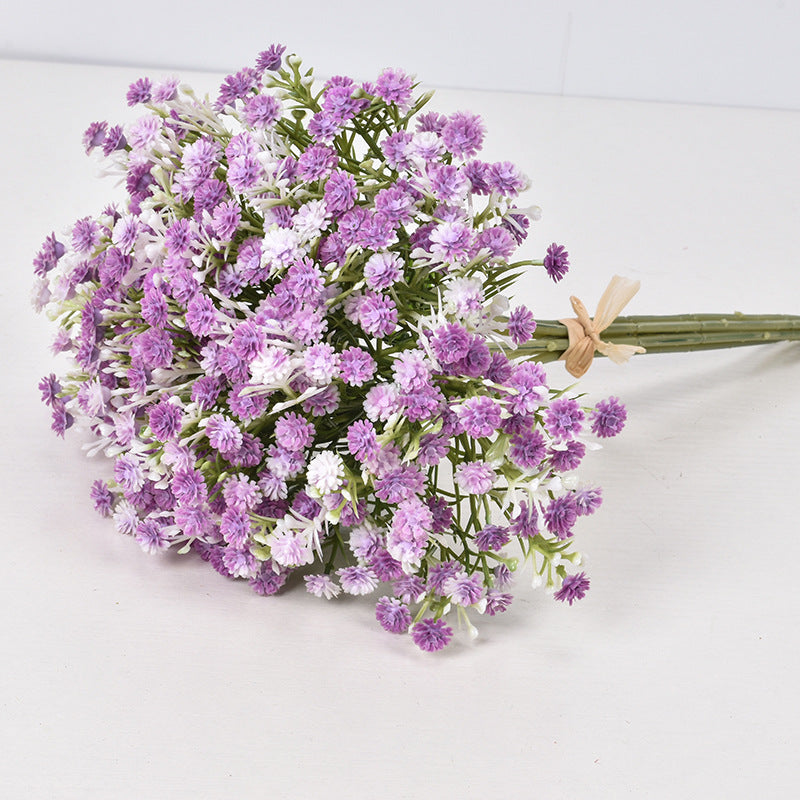 7-piece hand-felt baby's breath bouquet