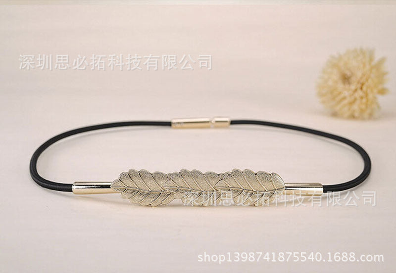 Simple and stylish thin belt