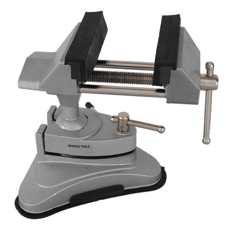 Suction Aluminum Vise Home Use Swivel Vise