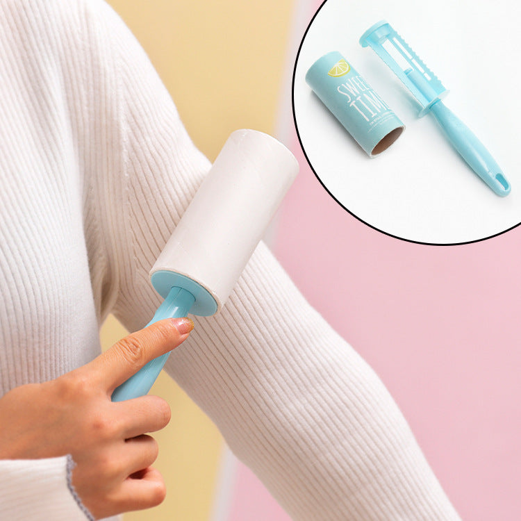 Tearable Lint Roller, Diagonal Tear Cartoon Dust Removal Lint Brush