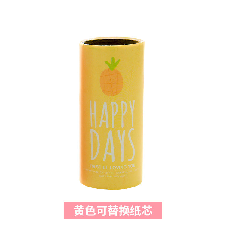 Tearable Lint Roller, Diagonal Tear Cartoon Dust Removal Lint Brush