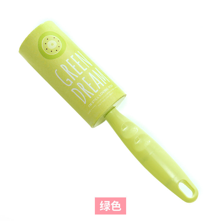 Tearable Lint Roller, Diagonal Tear Cartoon Dust Removal Lint Brush