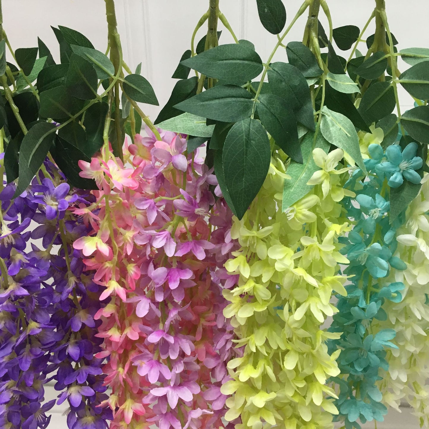 Small wild flower wisteria hanging artificial flower