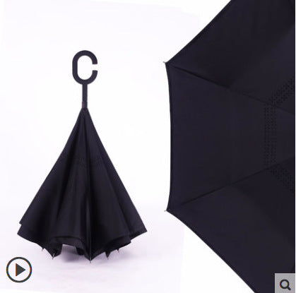 Reverse Umbrella Double Layer Car Umbrella