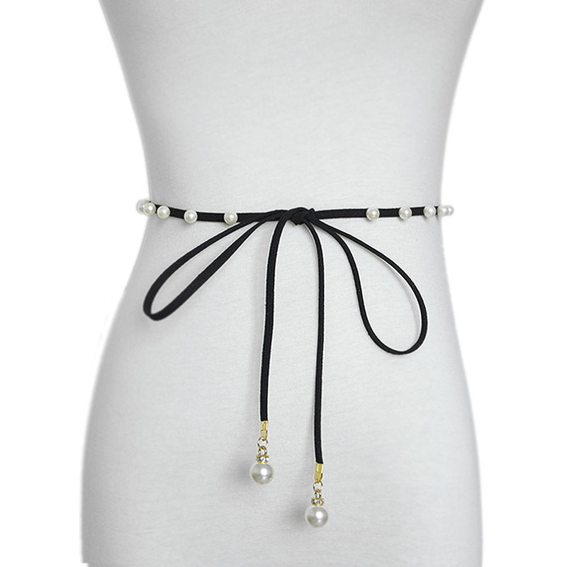 Pearl thin belt