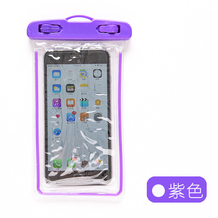 Waterproof bag for touch screen mobile phones