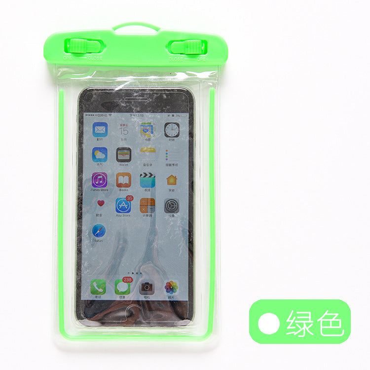 Waterproof bag for touch screen mobile phones
